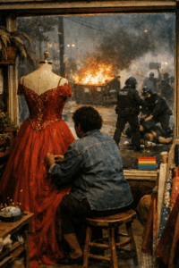 Business, burnout, and the big ol’ blazing hellscape: how creatives can survive a polycrisis