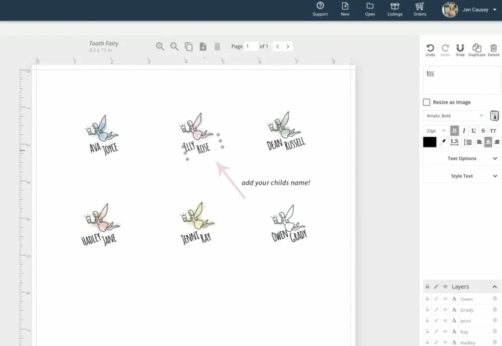 How To Make The Cutest Personalized Tooth Fairy Dishes Using Inkjet Waterslide Paper