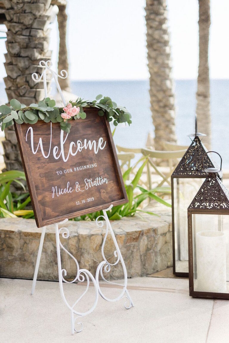 Nicole and Stratton’s Vibrant Beachside Wedding at Esperanza Resort, Los Cabos, Mexico
