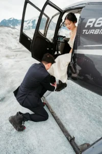 Nova and Jay’s Remote Glacier Elopement in Palmer, Alaska: A Testament to Nature as the Ultimate Wedding Backdrop