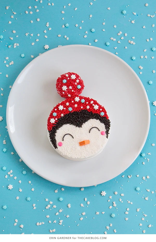 The Art of Winter Confections A Comprehensive Guide to the Sprinkle-Coated Penguin Cake Tutorial by Erin Gardner