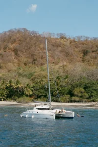 This Vibrant Costa Rica Beach Wedding at Pangas Beach Club Is a Burst of Chartreuse, Pink, and Orange