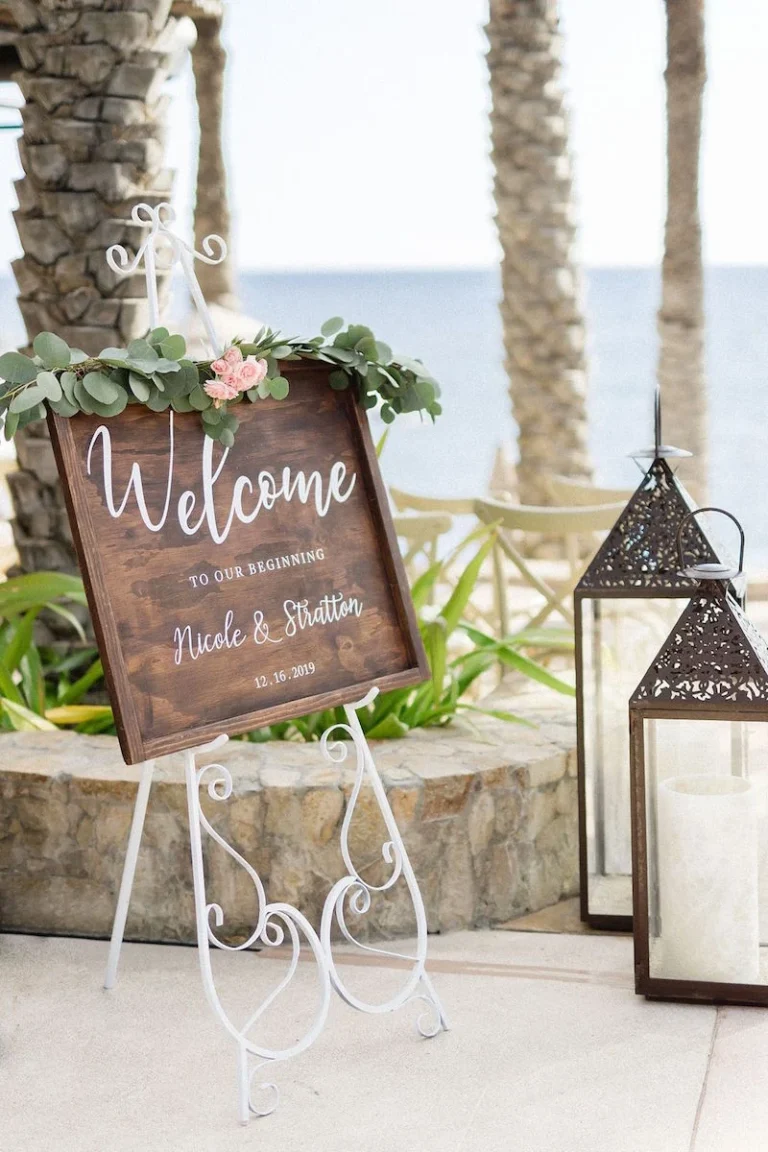 Nicole and Stratton’s Vibrant Beachside Wedding in Los Cabos, Mexico