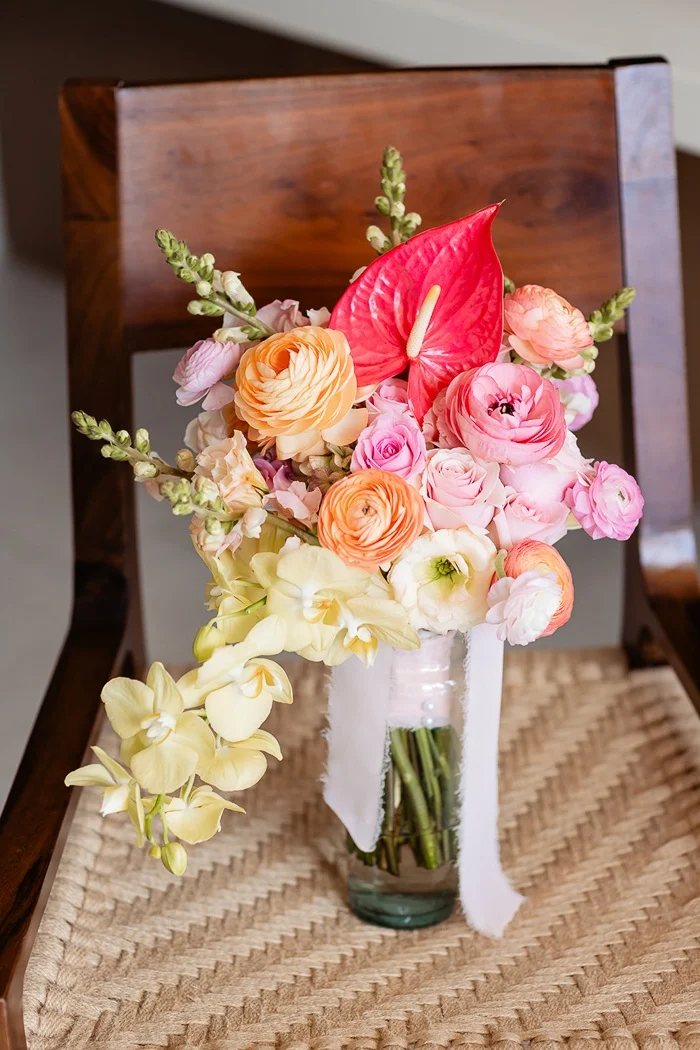 A Colorful, Sunset-Toned Destination Wedding at Hard Rock Los Cabos
